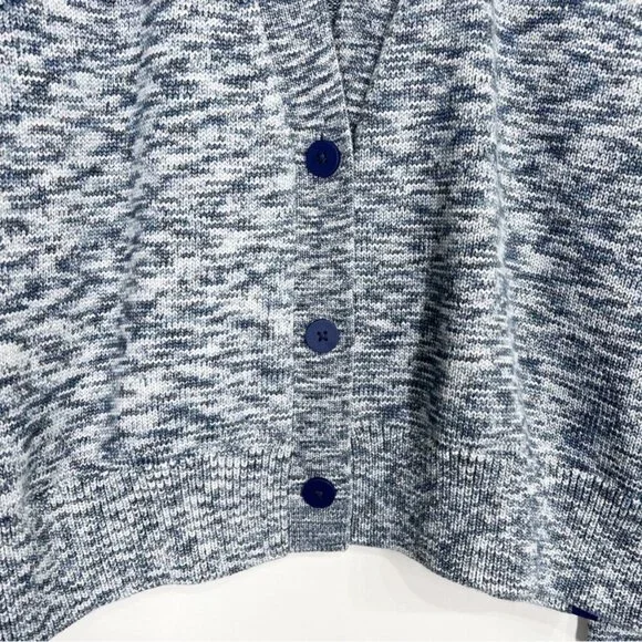 Lululemon Boxy Cotton-Blend Cardigan Night Sea / True Navy / Black / Iron Blue - Picture 6 of 10
